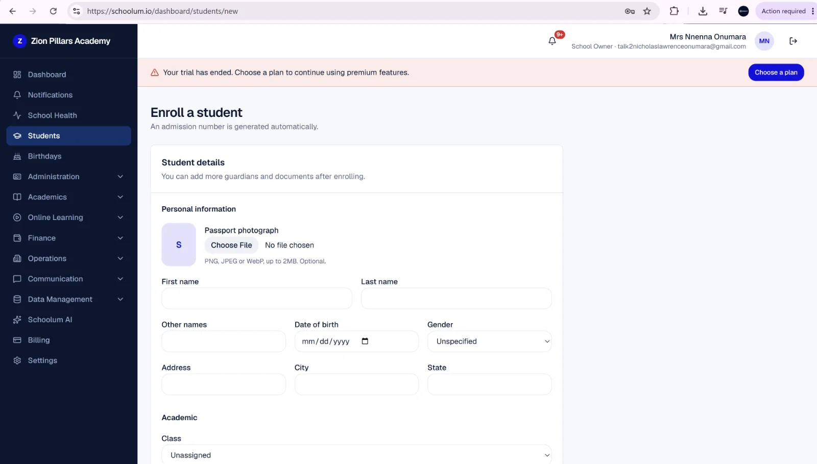 Student Enrollment